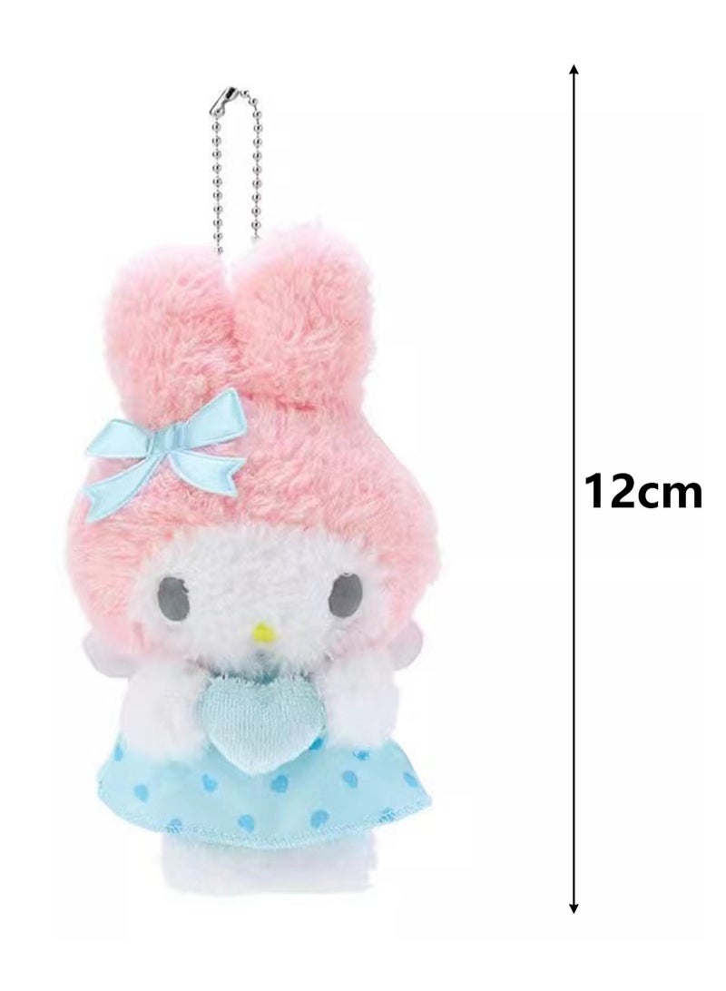 (My Melody) Blue Skirt With  Wings Plush Toy Gift Ornament - Image 2